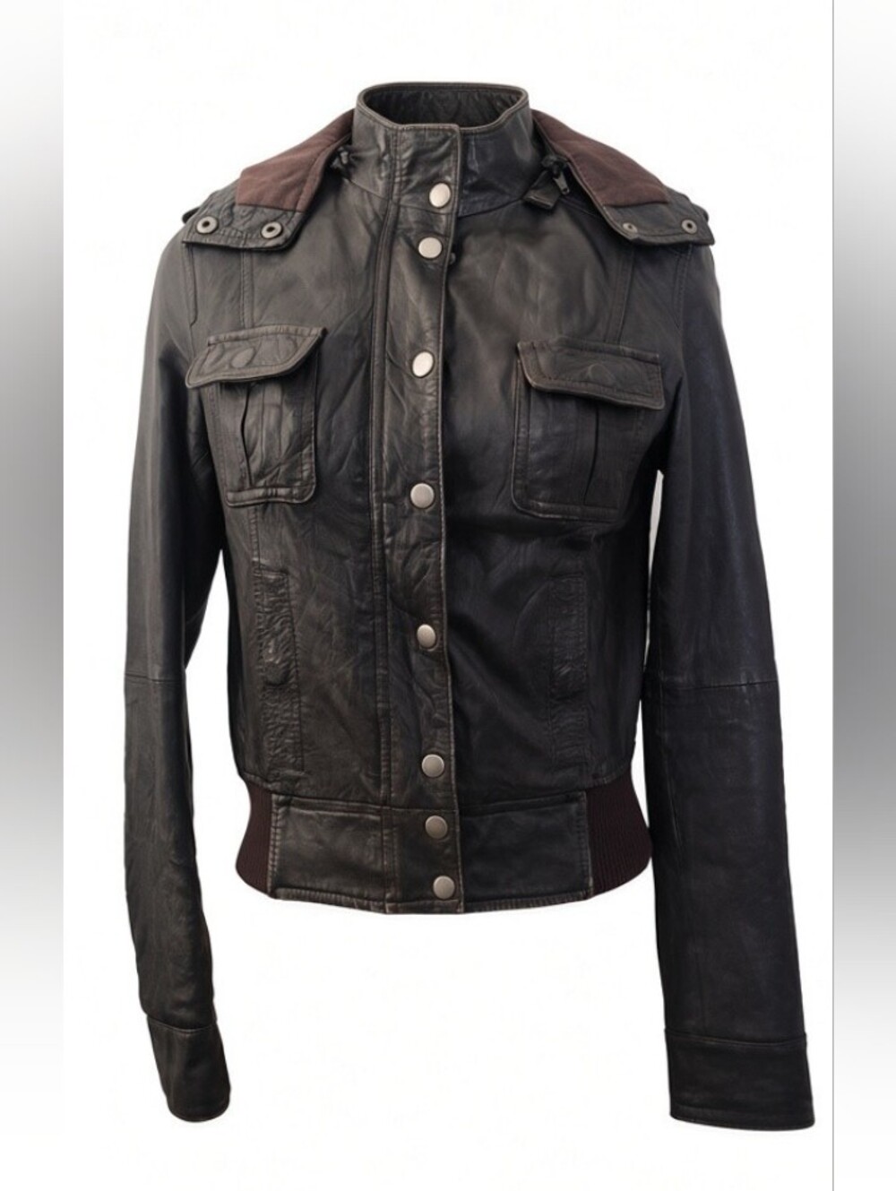 Genuine Leather Hooded Jacket | Last of Us Main Character Energy